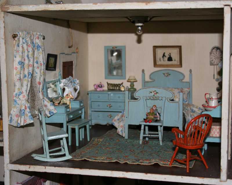 RARE Vintage TYNIETOY Tynie Toy Room Screen 1:12 Dollhouse Miniature 
